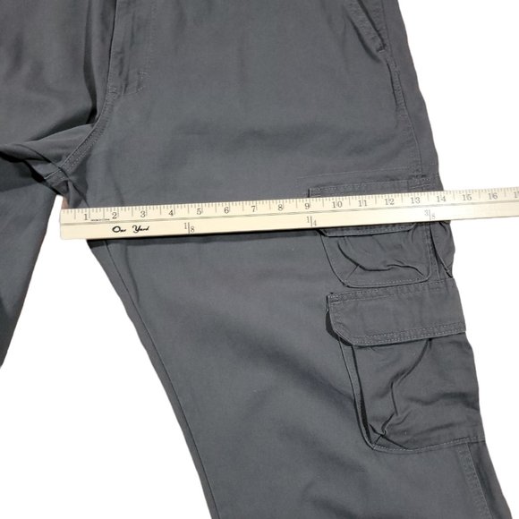 Wrangler Authentics Men's Premium Relaxed Fit Straight Leg Cargo Pant Sz 36X34 - Picture 11 of 11